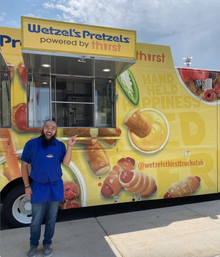 Wetzel's Pretzels food truck